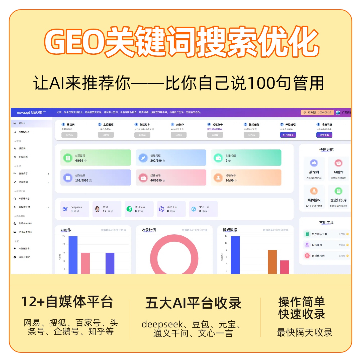 鄂尔多斯GEO推广